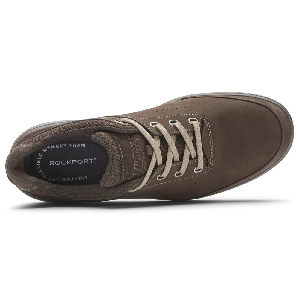 Rockport Singapore Mens Oxfords - Beckwith Ubal Dark Grey - OW6275103